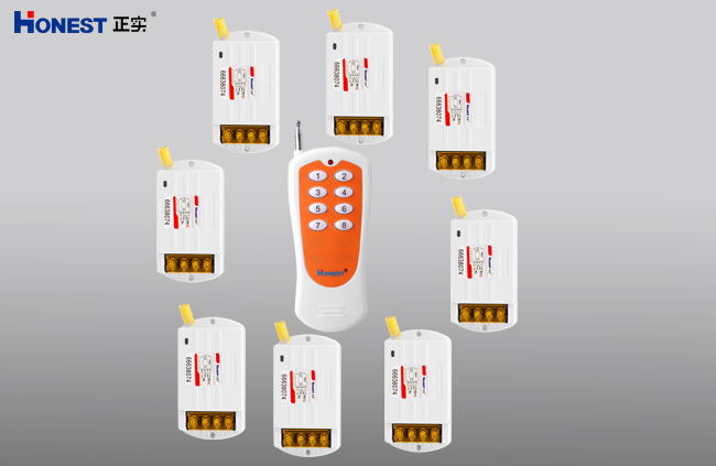 八路分體數碼無線遙控開關  HT-6808F